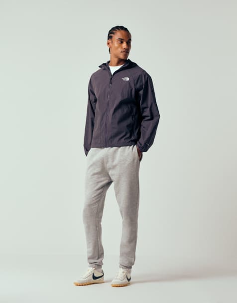 ASOS DESIGN essentials slim jogger in grey marl - view 1