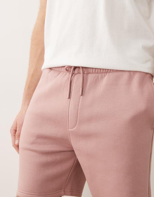 ASOS DESIGN - Essentials - Smalle halflange jersey short in oudroze, 5 van 5