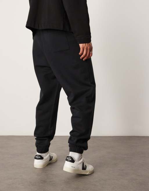 ASOS DESIGN - Essentials - Sorte og oversized joggingbukser , 5 af 5