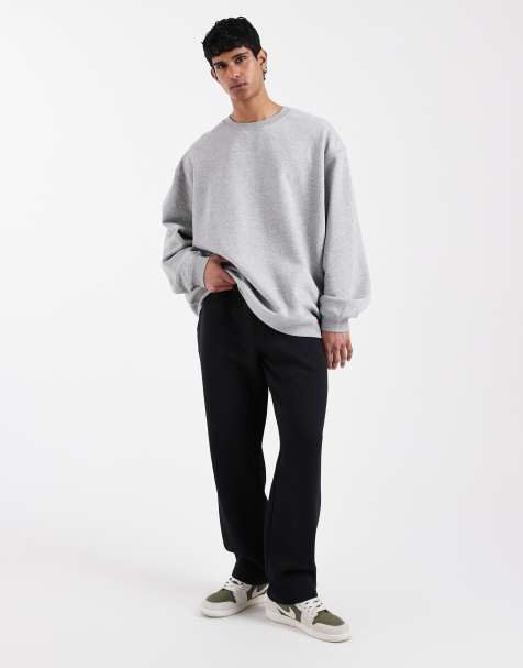 ASOS DESIGN essentials straight jogger in black - view 1