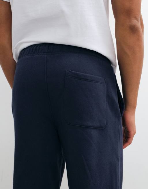 ASOS DESIGN essentials straight jogger in navy, 2 of 5