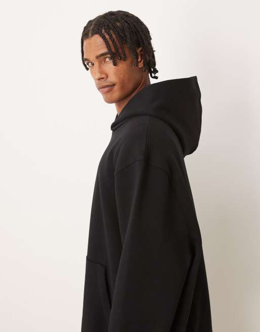 ASOS DESIGN – Essentials – Svart huvtröja, 4 av 5