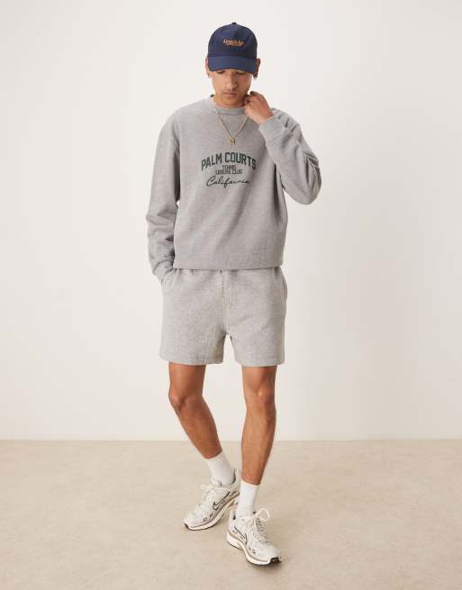 ASOS DESIGN – Essentials – Svarta och gråmelerade shorts med smal passform i flerpack, 4 av 5