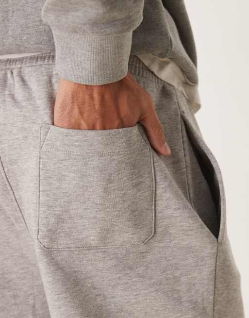 ASOS DESIGN – Essentials – Svarta och gråmelerade shorts med smal passform i flerpack, 5 av 5