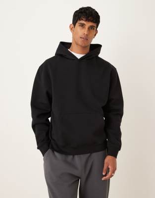 ASOS DESIGN - Essentials - Sweat à capuche décontracté - Noir