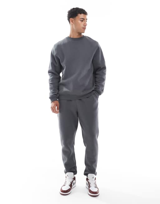 ASOS DESIGN – Essentials – Sweatshirt in Anthrazit, 5 von 5