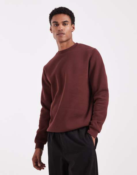ASOS DESIGN – Essentials – Sweatshirt in Rostrot - view 1