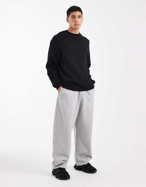 ASOS DESIGN - Essentials - Sweatshirt in zwart, 2 van 5