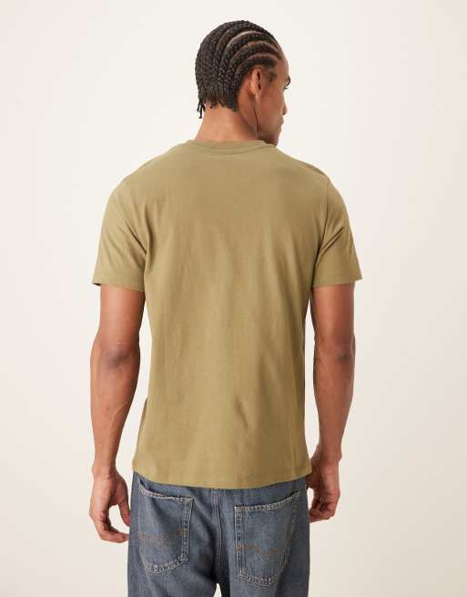 ASOS DESIGN - Essentials - T-shirt coupe classique - Kaki, 3 de 5