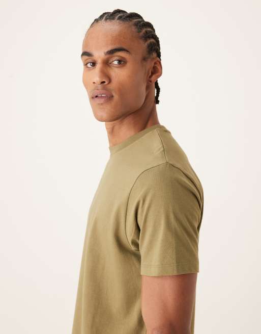 ASOS DESIGN - Essentials - T-shirt coupe classique - Kaki, 4 de 5