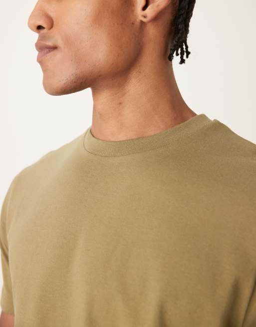 ASOS DESIGN - Essentials - T-shirt coupe classique - Kaki, 5 de 5