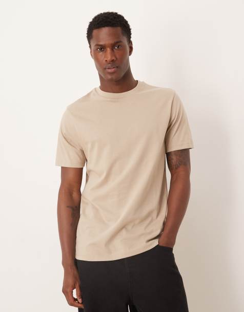 ASOS DESIGN - Essentials - T-shirt coupe classique - Taupe - view 1