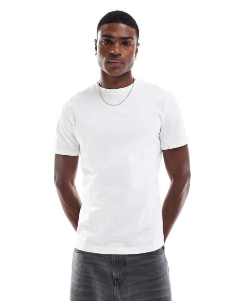 ASOS DESIGN - Essentials - T-shirt met ronde hals in wit - view 1
