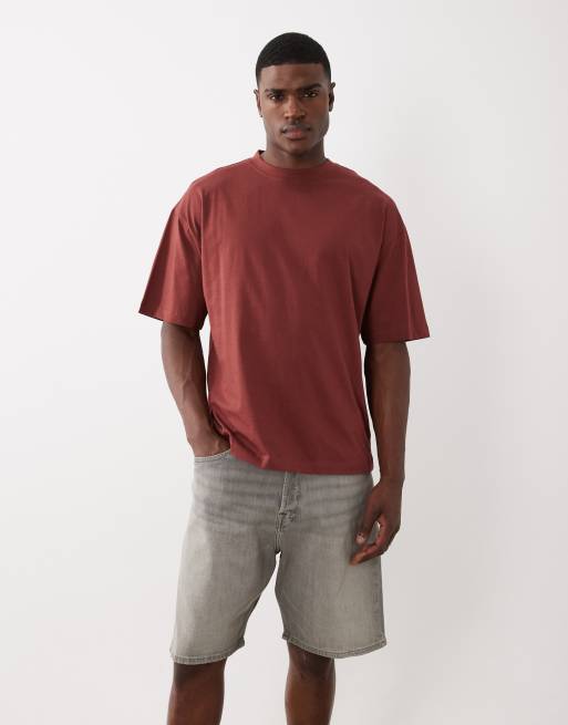 ASOS DESIGN - Essentials - T-shirt oversize - Bordeaux, 2 de 5