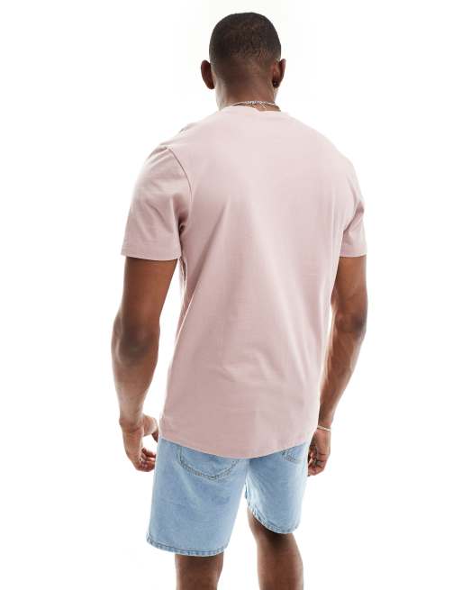 ASOS DESIGN Essentials t-shirt with regular fit in pink, 3 of 4