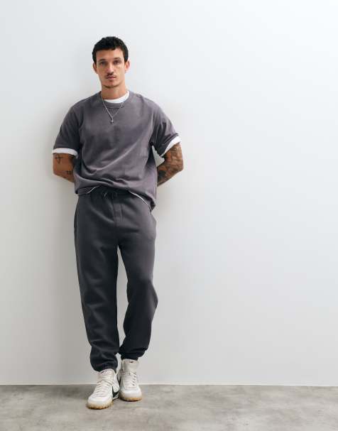 ASOS DESIGN essentials tapered joggingbukser - view 1