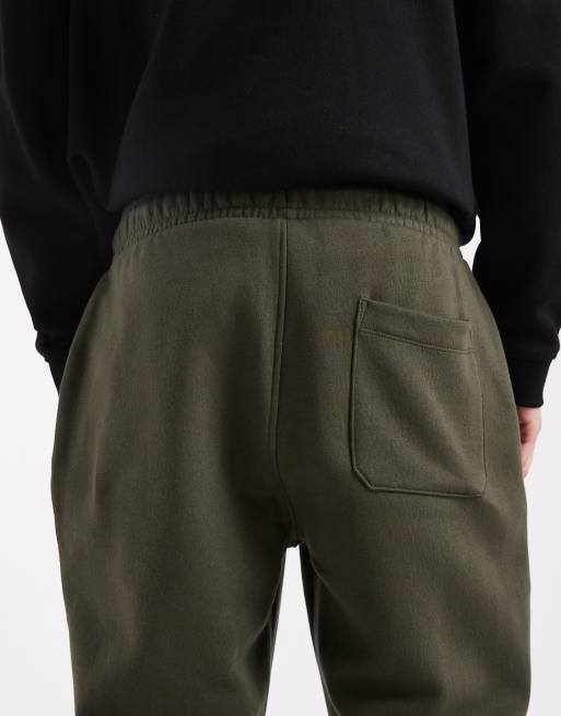 ASOS DESIGN - Essentials - Toelopende joggingbroek in groen , 4 van 5