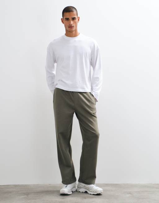 ASOS DESIGN essentials wide leg joggers, 2 of 5