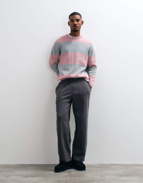 ASOS DESIGN Essentials wide leg trackies - view 1
