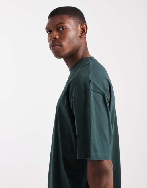 ASOS DESIGN – Essentials – Zestaw 2 T-shirtów w kolorach białym i khaki , 4 z 5