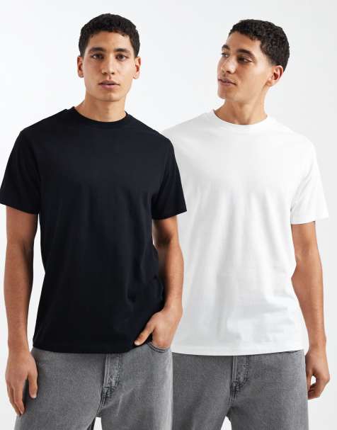 ASOS DESIGN – Essentials – Zestaw 2 T-shirtów w kolorach czarnym i białym - view 1