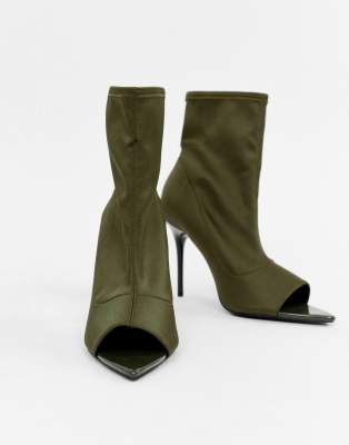 botte bout ouvert