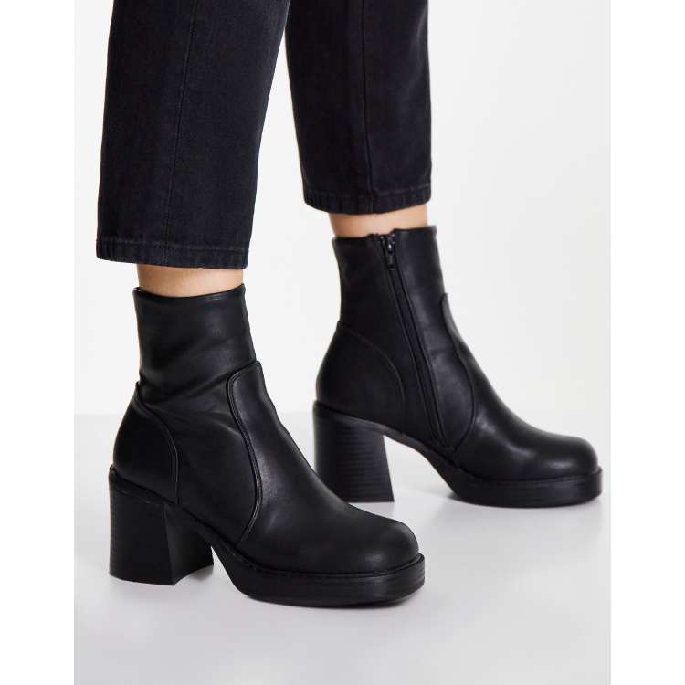 Asos platform booties sale