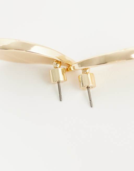 ASOS DESIGN - Everyday - Druppelvormige oorknopjes in goudkleur, 3 van 4