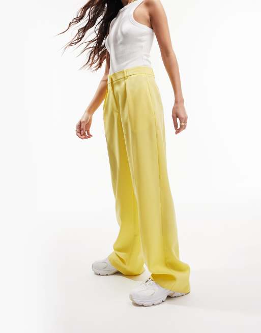 Asos 2024 yellow trousers