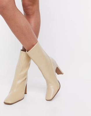 asos cream boots