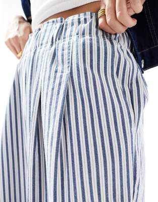 ASOS DESIGN EXAGGERATED PULL ON WIDE LEG PANTS 