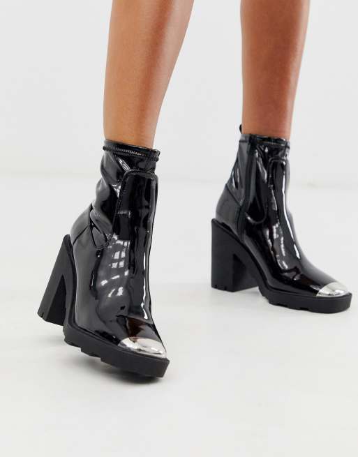 sock boots chunky
