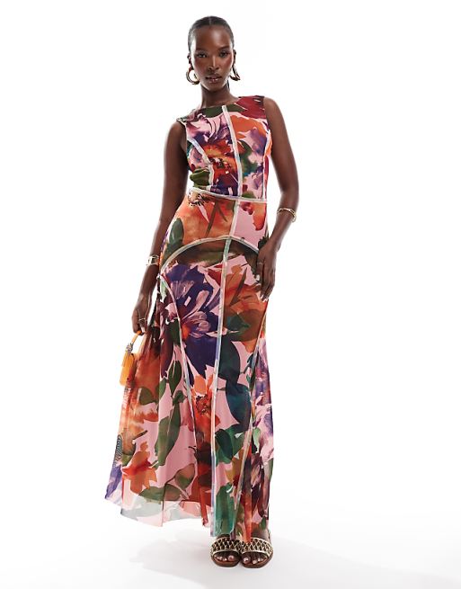 Casual Print Backless U Neck Vest Dress Dresses(3 Colors) Casual Print Backless U Neck Vest Dress Dresses(3 Colors)