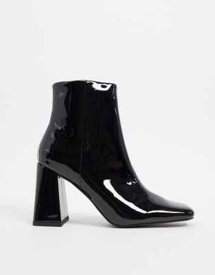 asos black boots ankle