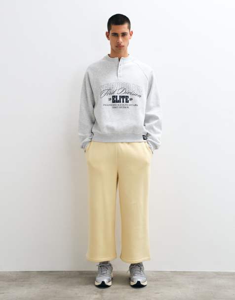 ASOS DESIGN extra lange jort in geel - view 1
