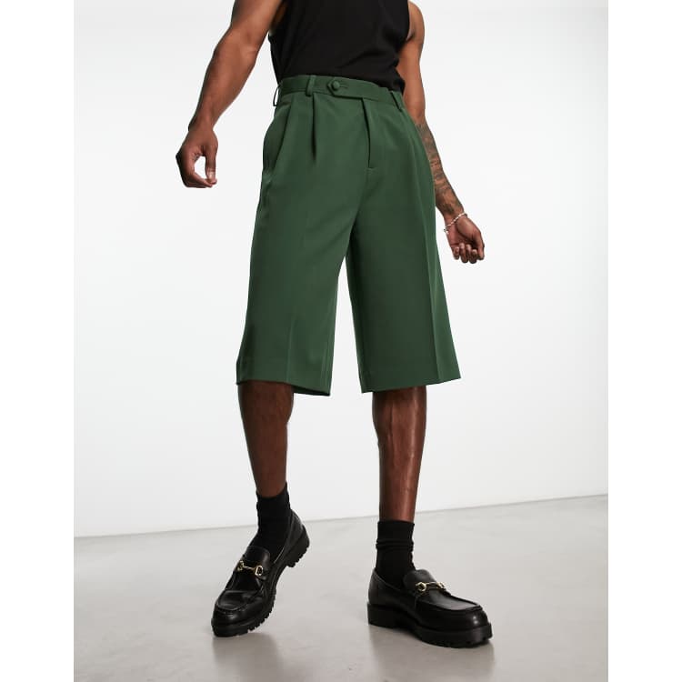 Wide leg shop long shorts