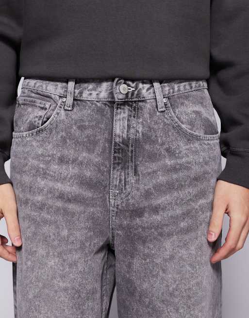 ASOS DESIGN extreme baggy jean in washed grey , 5 of 5