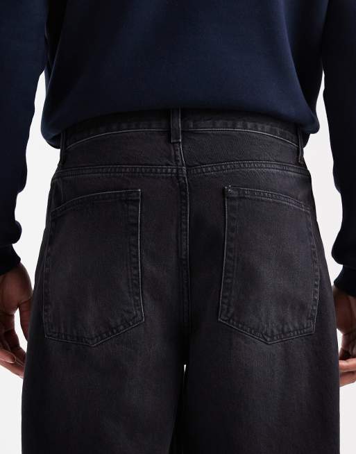 ASOS DESIGN extreme baggy jeans in gewassen zwart, 5 van 5