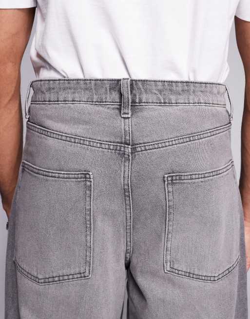ASOS DESIGN extreme baggy jeans in grey wash , 4 of 5