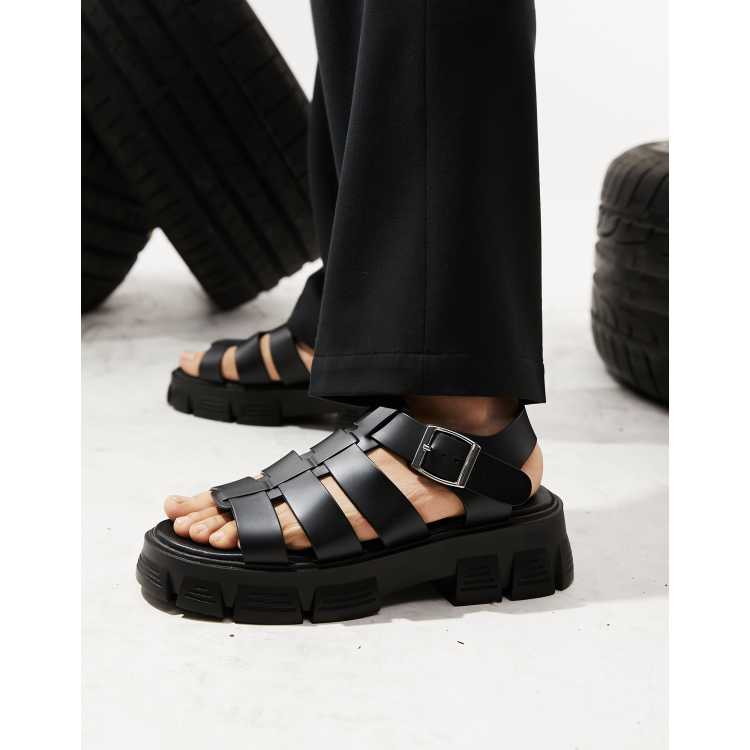 Chunky platform gladiator sandals new arrivals