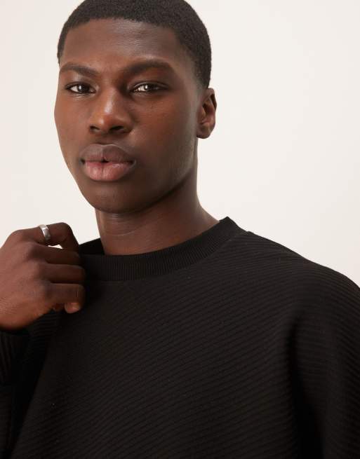ASOS DESIGN extreme oversized boxy sweatshirt with heavy