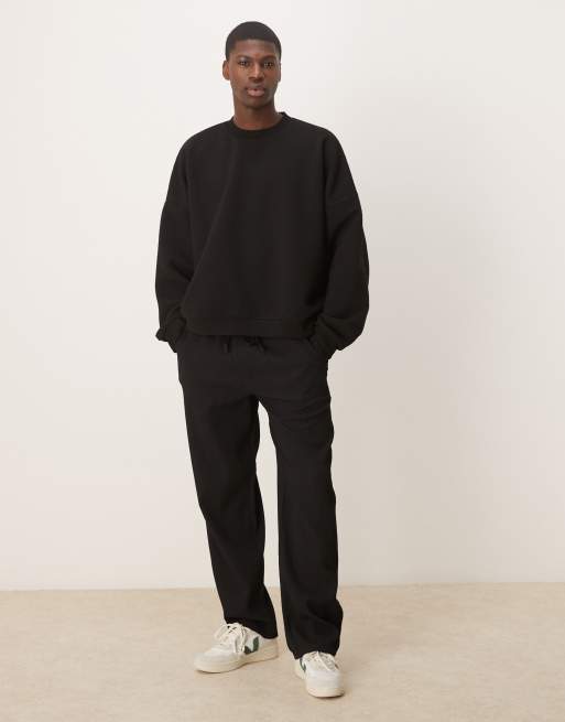 ASOS DESIGN extreme oversized boxy sweatshirt with heavy
