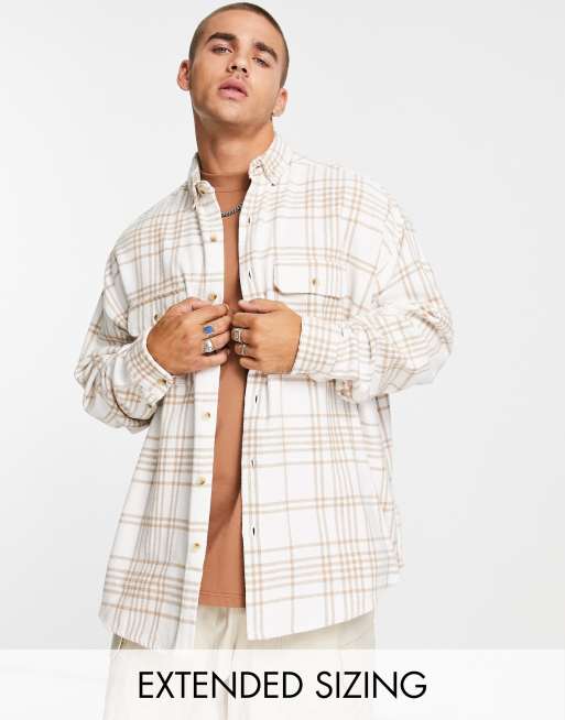 Flannel jacket asos best sale