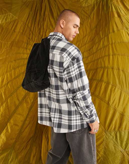 Flannel shop jacket oversized