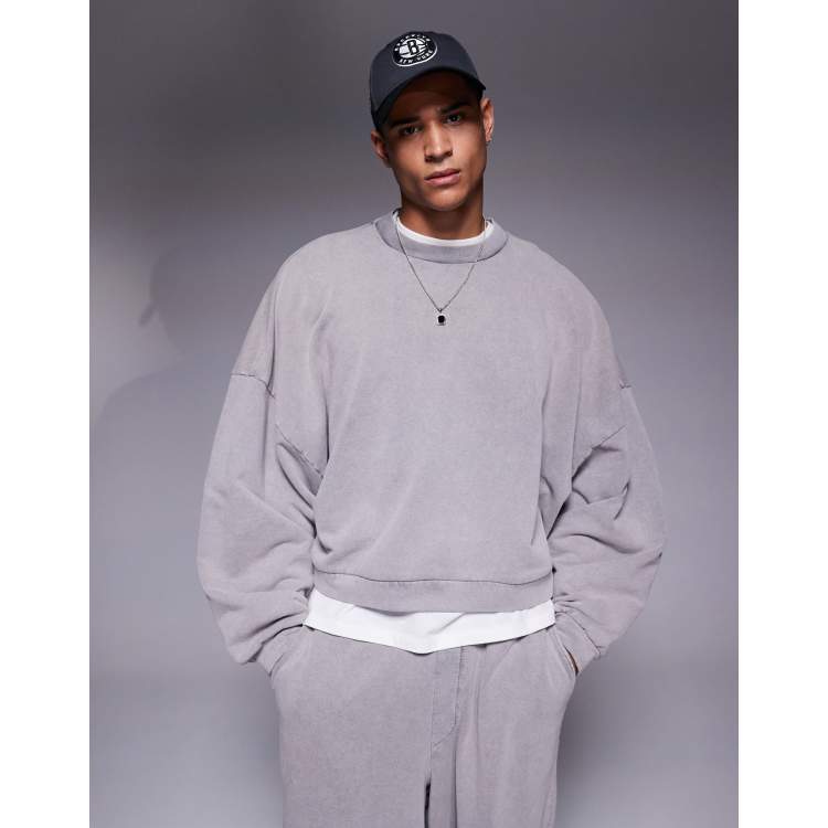 Extreme cropped sweatshirt deals