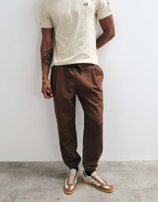 ASOS DESIGN extreme oversized fleece with cut and sew panels in brown - BROWN, 2 of 9