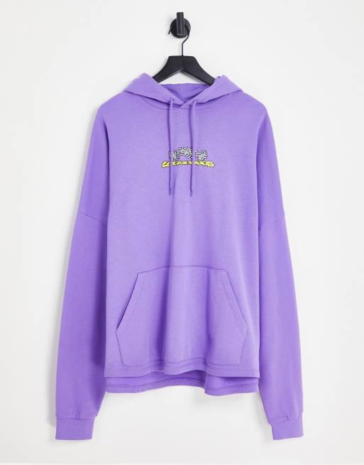 保証書付 Armillary. GRAPHIC BIG HOODIE【PURPLE】 - トップス