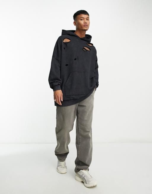 Black hoodie clearance asos