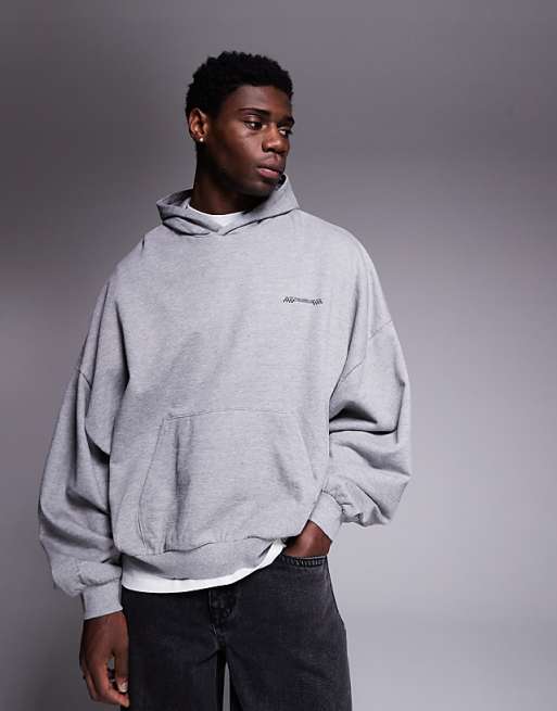 ASOS DESIGN extreme oversized hoodie with graffiti print in ASOS DESIGN extreme oversized hoodie with graffiti print in