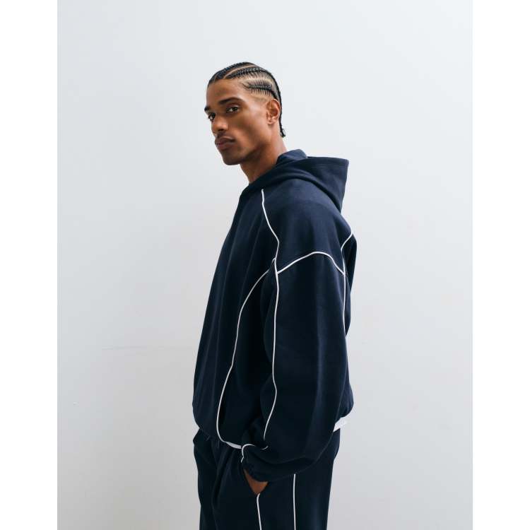 トップス ENNOY BORDER HOODIE SWEAT (NAVY) 210943682-1-skycaptain?$n_750w